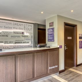 Premier Inn Portsmouth North Harbour hotel reception