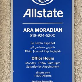 Bild von Ara Moradian: Allstate Insurance