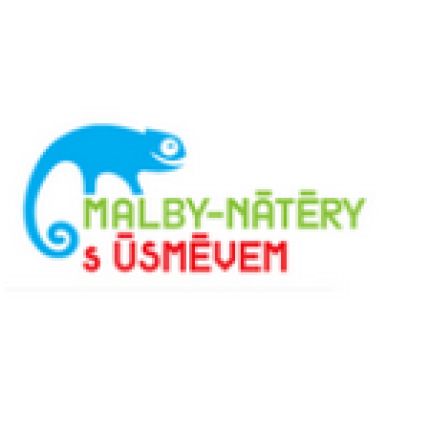 Logótipo de Malby-nátěry s úsměvem