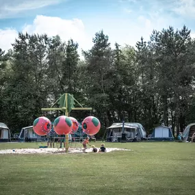 Ruime kampeerplaatsen op camping en bungalowpark de Bronzen Emmer