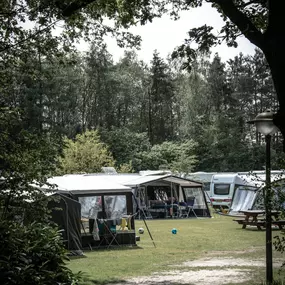 Ruime kampeerplaatsen op camping en bungalowpark de Bronzen Emmer