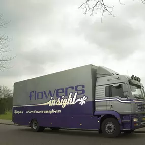 Veilingvers bloementransport