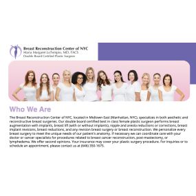 Breast Reconstruction Center of NYC - About Us