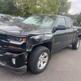 Before Repairs 2016 Chev Silverado