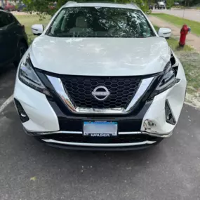 Before Repairs Front View 2023 Nissan Murano