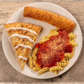 Our buffet allows everyone to make their perfect plate. Try our pasta, breadsticks, and end the meal with a slice of Cactus Bread.
