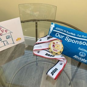 In 2020, our Allstate agency was proud to show our support as a platinum sponsor for the Hero for a Child 5K.