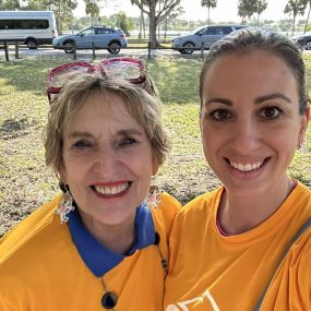 In 2024, volunteering at a local 5k to support children and families receive the services they need to stay safe, strong and together.