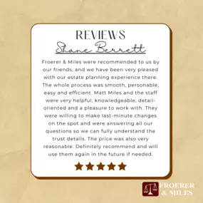 Reviews for Froerer & Miles | Ogden, UT