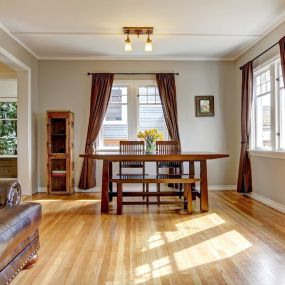 Wood flooring gives your home a timeless look, we will keep it looking good as new!