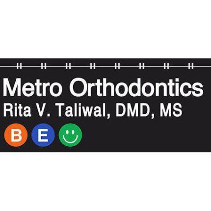Logo van Metro Orthodontics: Rita Taliwal, DMD, MS