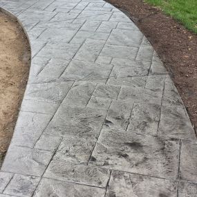 Stamped concrete Rochester NY