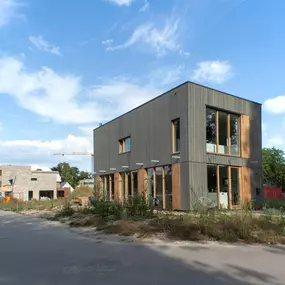 nieuwbouw woning tuinen van zandweerd