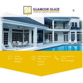 Call Glamour Glaze today and ask us about our commercial tinting service.