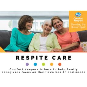 Care can be provided to help family members take a step back from caregiving responsibilities.