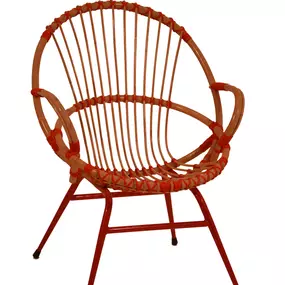 Tulip chair in rood