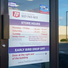 Tire Discounters on 740 W Central Ave in Springboro