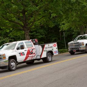 TLG Peterbilt commercial truck mobile service team.