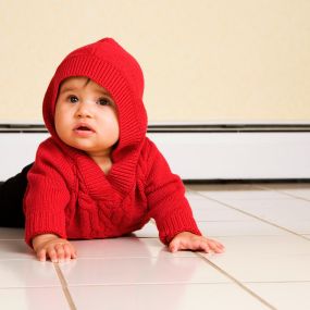 Imagine your baby crawling across the same kitchen tile you walk over to make meals. The same floor that has had raw chicken dropped on it. The same stone that your salt covered winter boots dirty up. Yikes! Stone, Tile and Grout get dirty over time. Watch to see our Stone, Tile & Grout cleaning process that keeps you and your babies healthy.