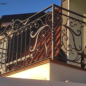 kovaný balkon