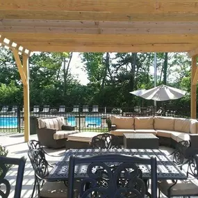 Centennial Station Outdoor Lounge Area