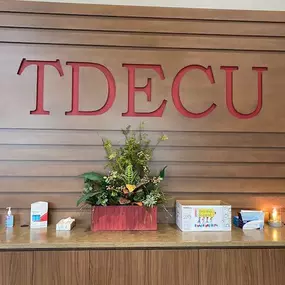 TDECU Texas City Interior Front Desk