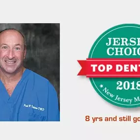 Jersey’s Choice “TOP DENTISTS” 8 Consecutive Years