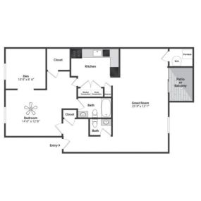 Olde Montgomery Professional Suite Floor Plan