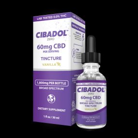 Cibadol Vanilla Broad-Spectrum CBD Tincture delivers potent broad-spectrum CBD that’s sourced from our non-GMO Colorado hemp farms that are cultivated with strict organic farming practices. Enjoy a hint of vanilla for a refreshing way of getting your daily dose of CBD.

Fractionated Coconut Oil, Broad Spectrum Hemp Oil, Vanilla Bean Paste, Sunflower Lecithin