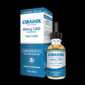 Experience the benefits of one of the most progressive and potent CBD tinctures on the market. Cibadol CBD Tinctures are scientifically formulated to support maximum absorption of CBD in the body, allowing you to experience better and faster results. Through the combination of CO2 extracted full spectrum hemp oil, non-GMO sunflower lecthin, and MCT oil, we’ve created an advanced formula that facilitates the onset of a scientific phenomenon known as “the entourage effect.” With 1800mg of CBD per 