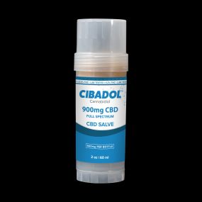 Cibadol – CBD Salve Extra Strength
Description: Cibadol is proud to introduce one of the most concentrated CBD topicals on the market. Our ultra-concentrated CBD salve packs 900mg of full-spectrum CBD in every 2-ounce jar.