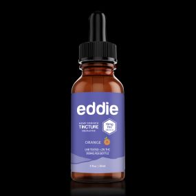 Eddie Delta-8 tinctures are designed to absorb quickly and efficiently in the body when taken sublingually so you can get the fast-acting relief you need, exactly when you need it. Our tinctures are made with simple, high-quality ingredients and offer full versatility and a customized dosing experience. MCT oil, sunflower lecithin, and full-spectrum hemp oil work synergistically for
superior bioavailability. Simply dispense your desired dosage into your favorite beverage, make delicious Delta 8-