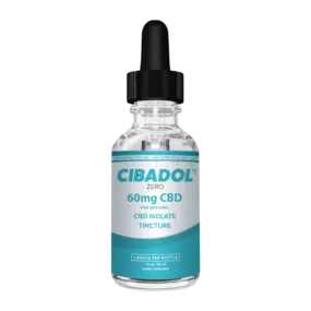 Experience the benefits of CBD without absorbing any THC in your system. Cibadol ZERO CBD Tinctures are a true scientific revolution that make it possible to give the body access to CBD without taking in any undesired cannabinoids or plant terpenes. This potent, fast-acting tincture is ideal for daily use but can also be administered as needed to suppress negative symptoms as they arise. Formulated with MCT oil and 1800mg of CBD isolate, this tincture is pure, clean, and incredibly effective and