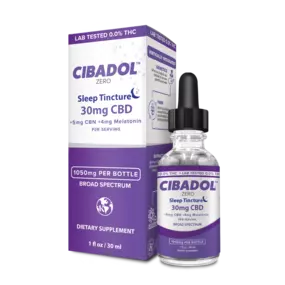 CIBADOL ZERO – BS – TINCTURE – MINT – 30MG 30ML – 900MG