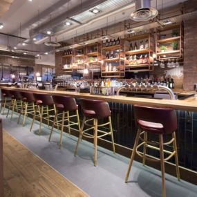 Bar + Block Steakhouse interior