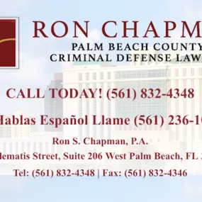 Criminal Defense Lawyer West Palm Beach FL 33401