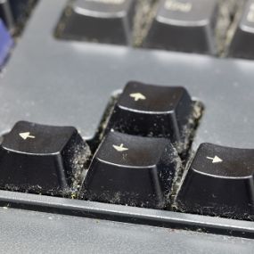 How to Disinfect your Computer Keyboard. According to a University of Arizona study, your keyboard may have 400 times more bacteria and germs on it than a toilet seat. Learn how to disinfect your keyboard or call us today for help at 763-441-3884.