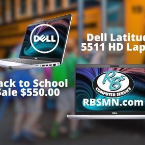 $550 Dell Latitude 5511 15” HD Laptop