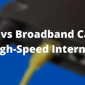 Choosing Between DSL and Broadband Cable High-Speed Internet.