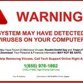 Unsolicited remote IT support could be ransomware.