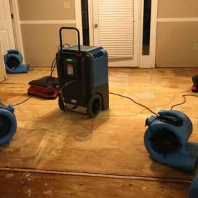 Pictured here is Minneapolis water damage repair.  It is critical to remove water within 24 to 48 hours to prevent mold growth.