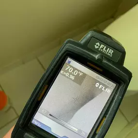 Infrared cameras find moisture behind walls for Minneapolis Water Damage.