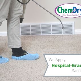 Sanitizing your home will ensure that your family stays safe and healthy! Check out how Chem-Dry of East Tennessee can help your home get healthy today!