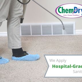 Sanitizing your home will ensure that your family stays safe and healthy! Check out how Coastal Chem-Dry can help your home get healthy today!