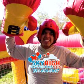 Bouncy Boxing rentals in Houston, TX & surrounding cities