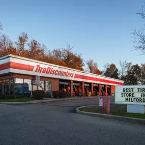 Tire Discounters Milford | Tires, Wheels, Services, Fluids, & more