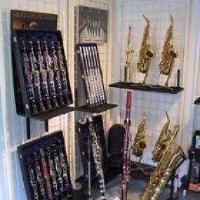 Blaas instrumenten showroom