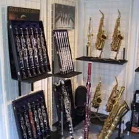 Blaas instrumenten showroom