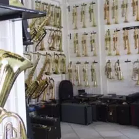 Instrumenten showroom