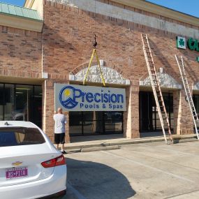 Precision Pools and Spas new location Magnolia, Texas